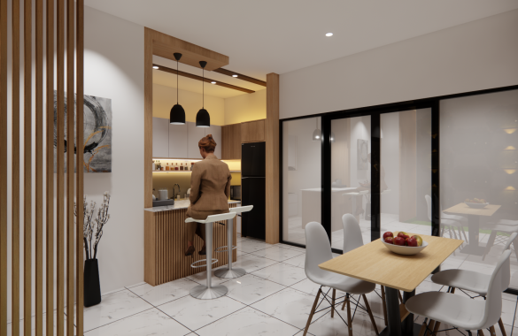 Desain Kitchen Set minimalis modern